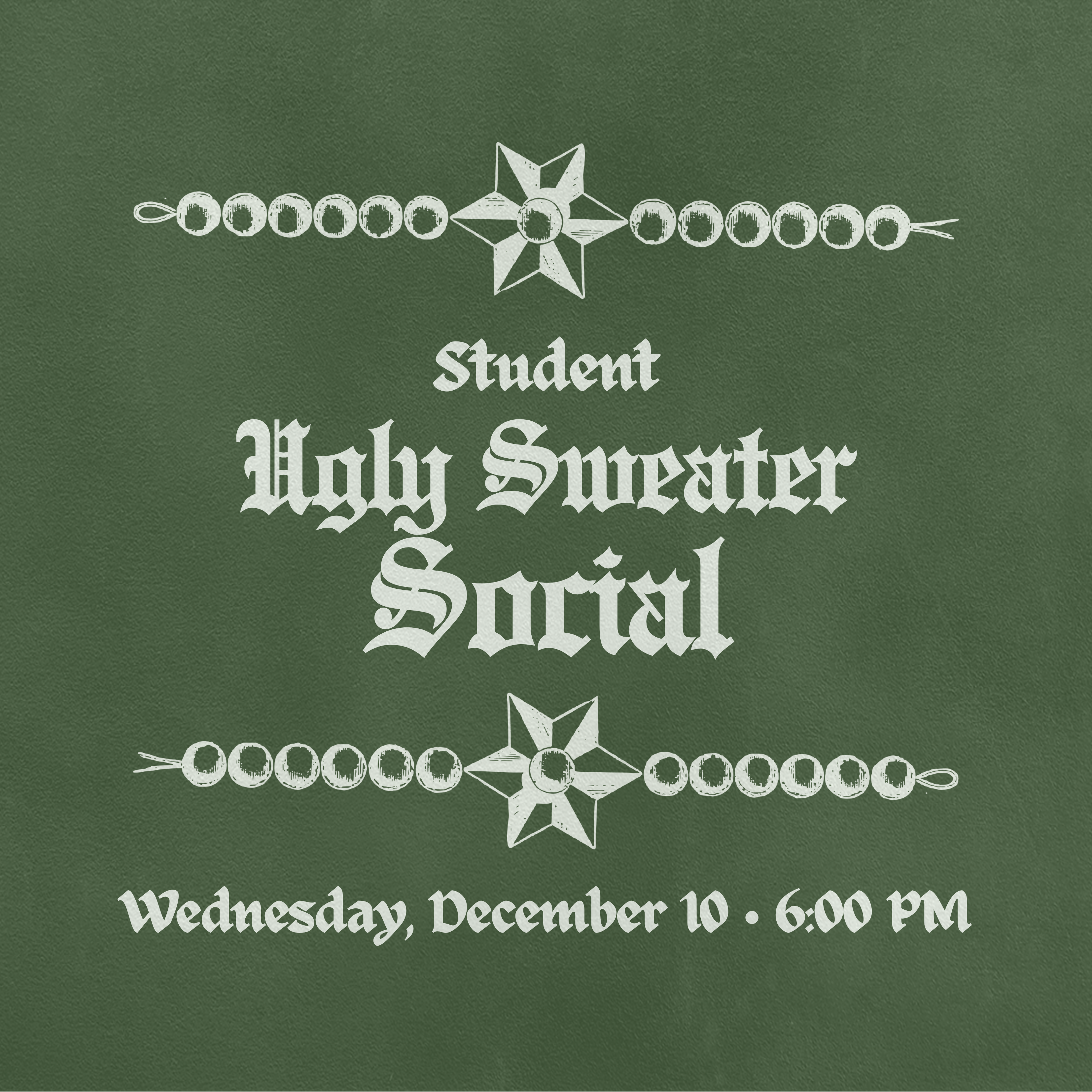 Ugly Sweater Social
